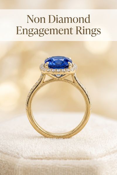 non diamond engagement rings