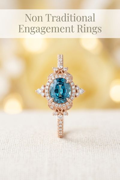 non traditional engagement rings