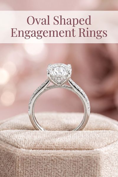 oval shaped engagement rings