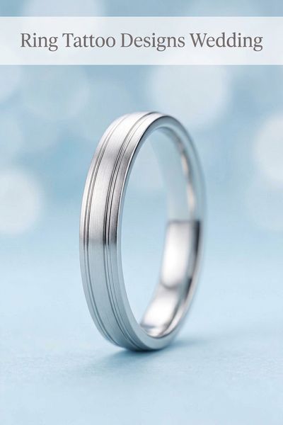 ring tattoo designs wedding