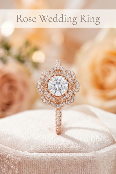 rose wedding ring