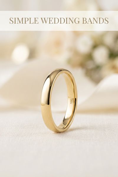 simple wedding bands