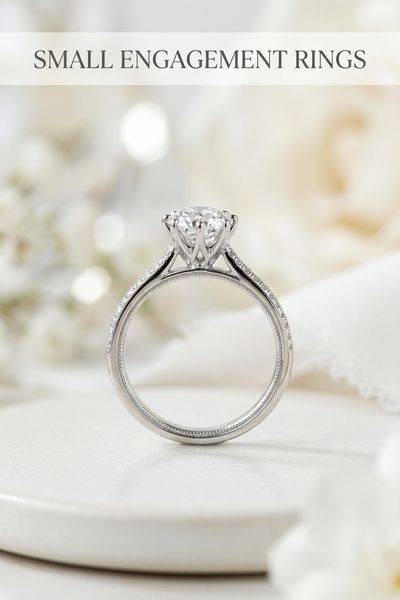 small engagement rings