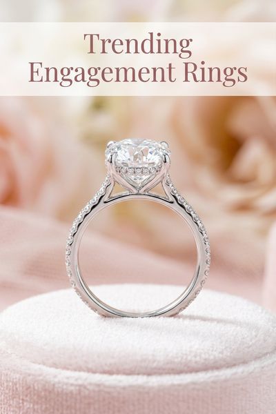 trending engagement rings