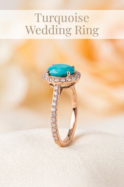 turquoise wedding ring