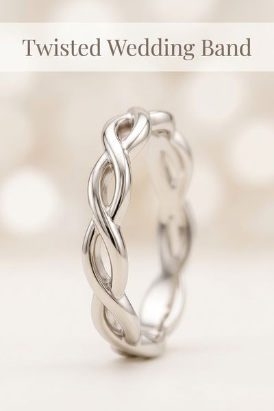 twisted wedding band