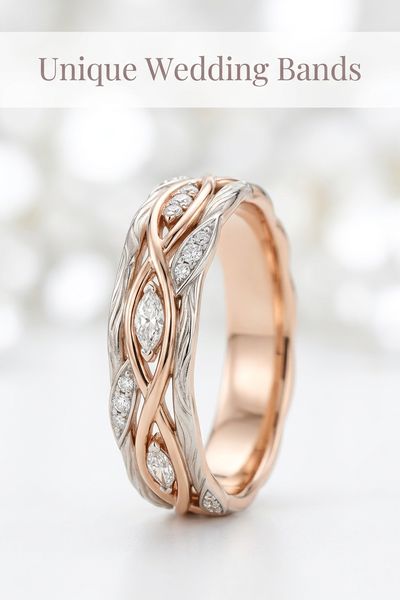 unique wedding bands