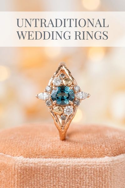 untraditional wedding rings