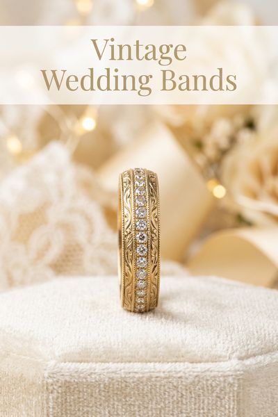 vintage wedding bands