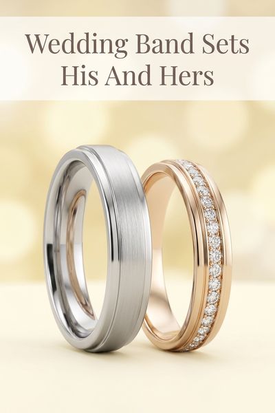 wedding band sets his and hers