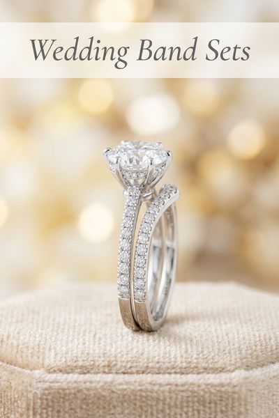 wedding band sets