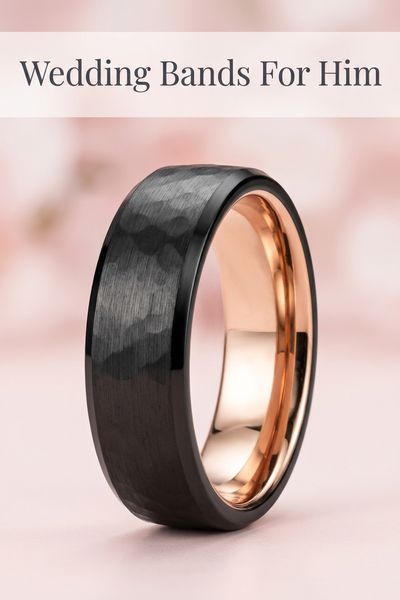 wedding bands for him