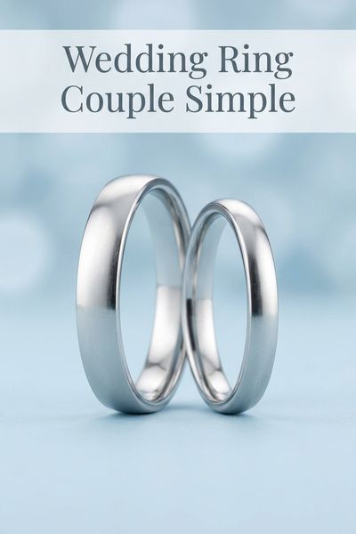 wedding ring couple simple