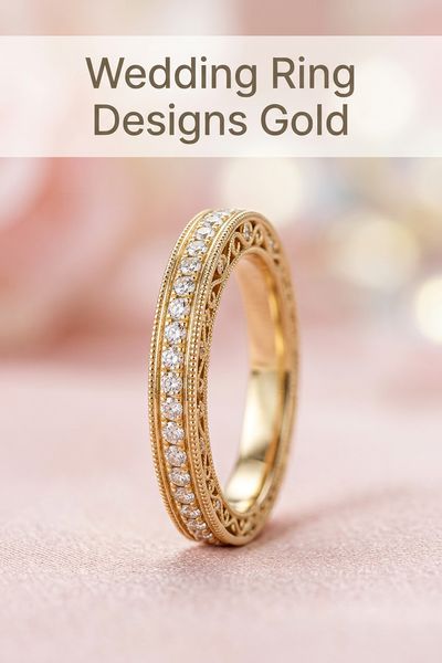 wedding ring designs gold