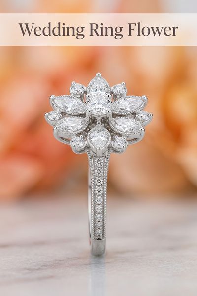wedding ring flower