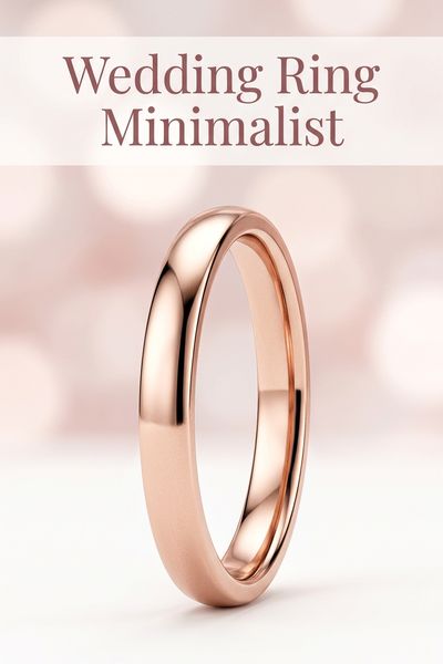 wedding ring minimalist