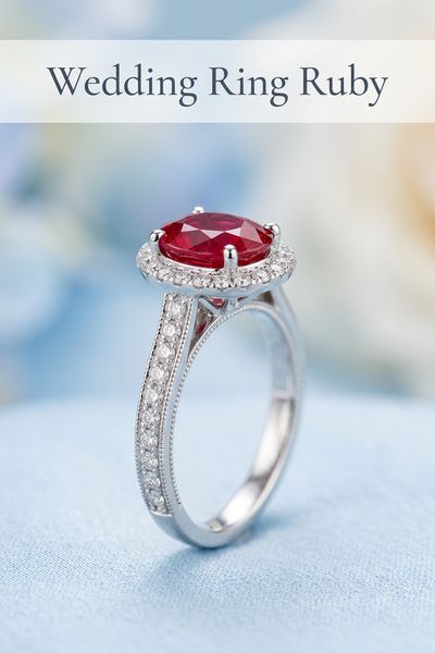 wedding ring ruby