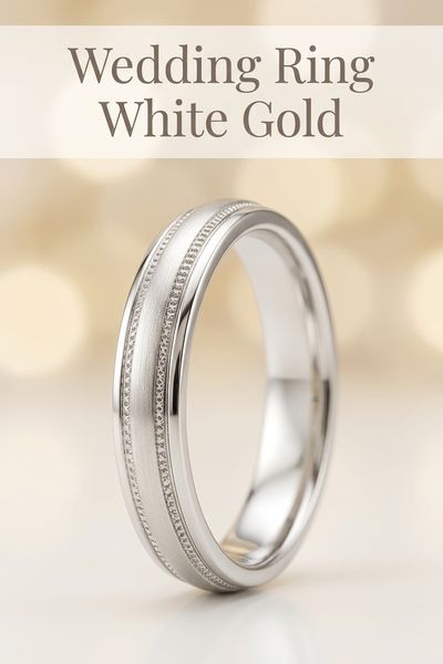 wedding ring white gold