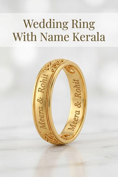 wedding ring with name kerala