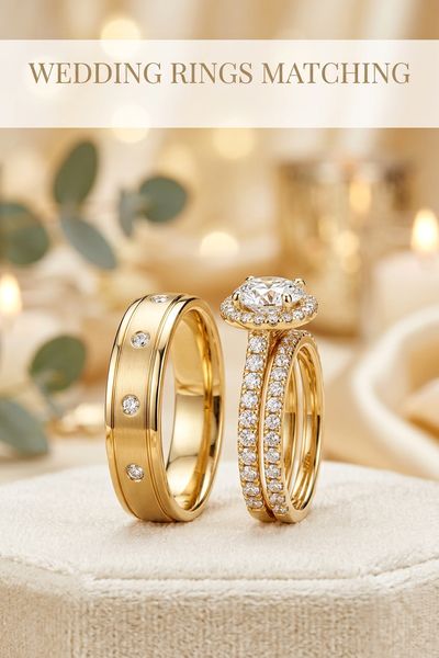 wedding rings matching