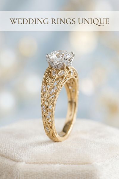 wedding rings unique