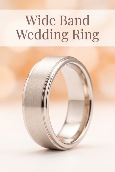 wide band wedding ring